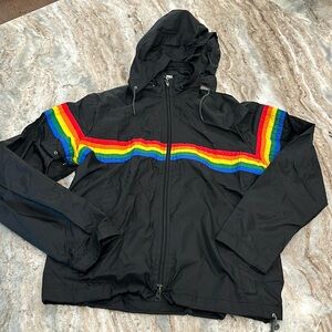 80's Rainbow Wind Breaker